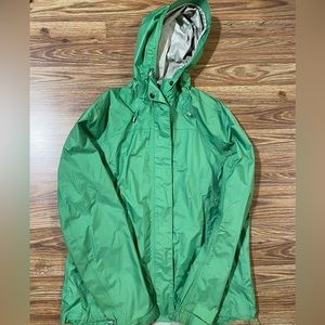 Women’s LL Bean Trail Model Rain Jacket Waterproof Size Small
